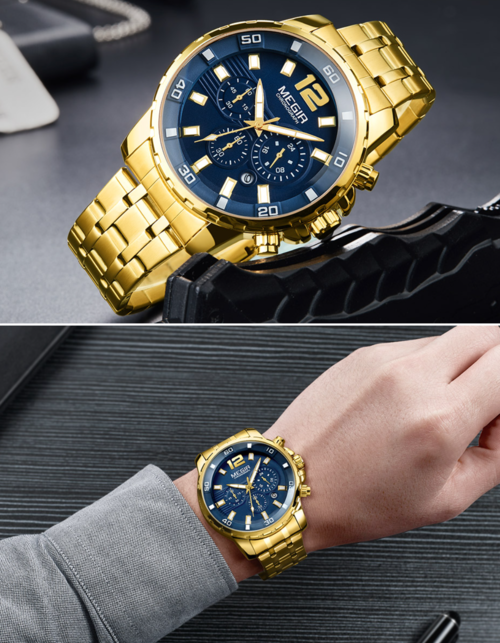 Men's Gold Stainless